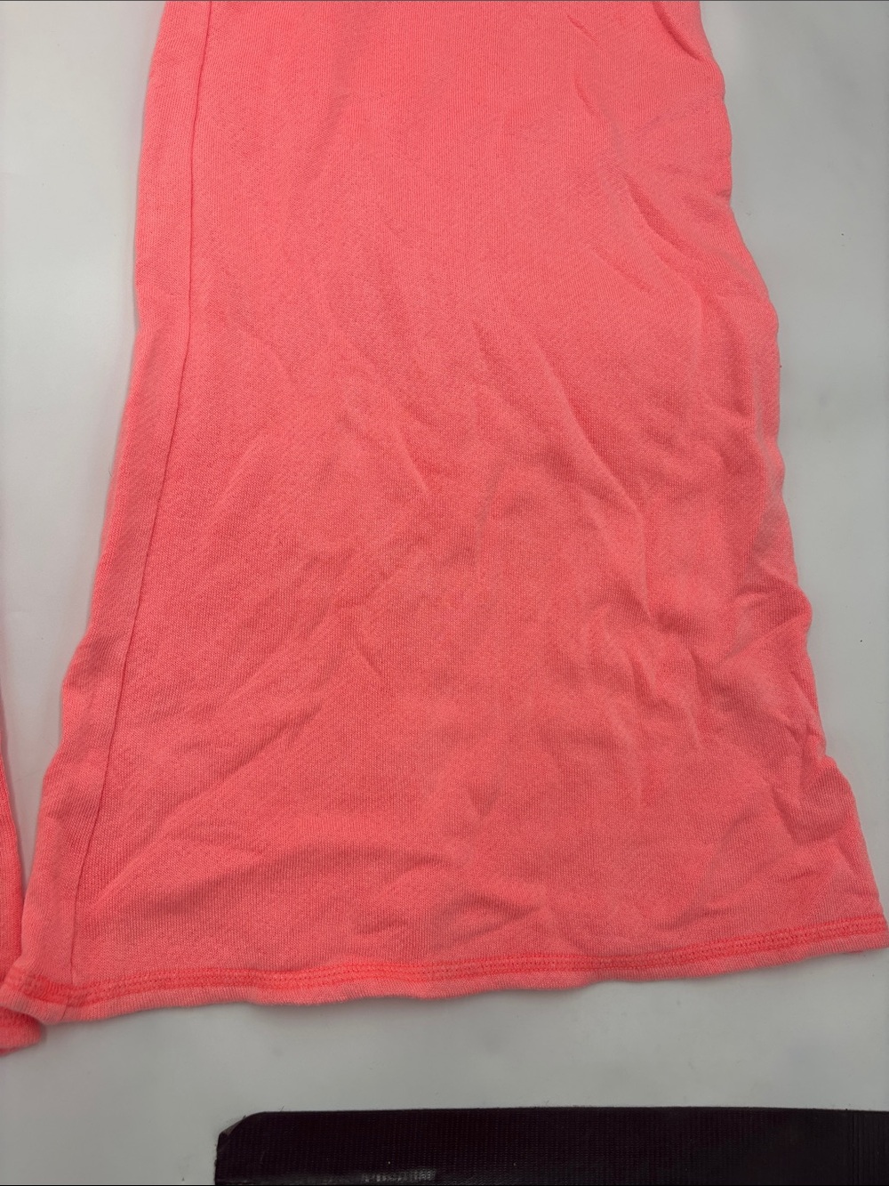 SKIMS Modal French Terry Flare Pants in Coral - Picture 4 of 6